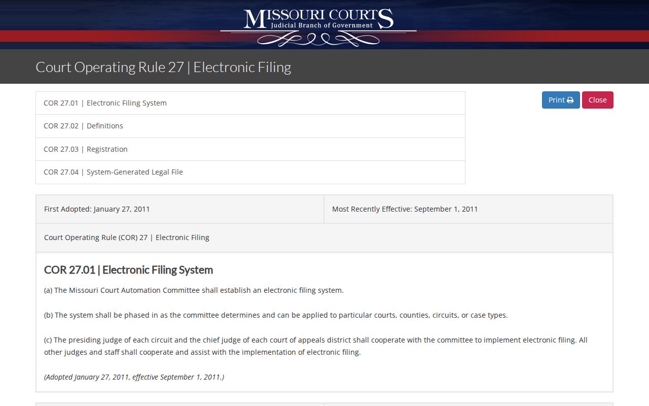 Gentry County case search reference to Missouri court automation records