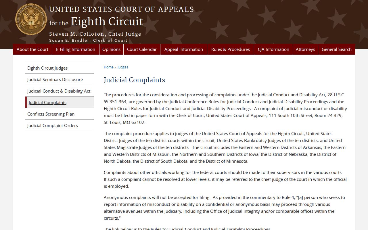 Darlington court docket image showing a separate federal appellate court source